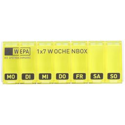 WEPA 1x7 Wochenbox gelb/UV-Schutz+