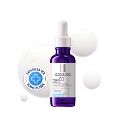 La Roche Posay Mela B3 Serum mit patentiertem Wirkstoff Melasyl gegen Pigmentflecken und Niacinamid + Anthelios UV Mune Antipigment Fluid 15ml GRATIS