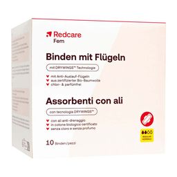 Redcare Fem Binden mit Flügeln
