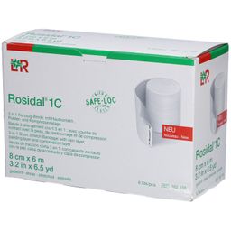 Rosidal® 1C 3-in-1 Kurzzugbinde 8 cm x 6 m