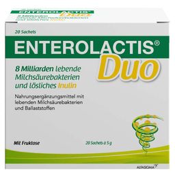 Enterolactis Duo – unterstützt die Darmflora mit Inulin und L. casei DG