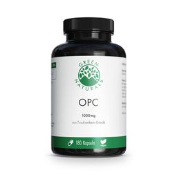 GREEN NATURALS OPC 1000 mg aus Traubenkern-Extrakt