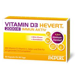 Vitamin D3 Hevert 2000 I.E. Immun Aktiv – Für ein starkes Immunsystem