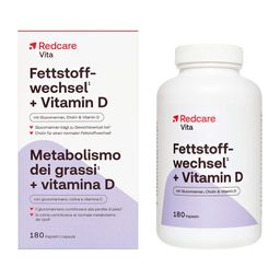 Redcare Vita Fettstoffwechsel + Vitamin D