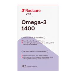 Redcare Vita Omega-3 1400 Kapseln - Jetzt 25% sparen mit dem Code 25RDCFLASH