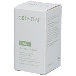 CBD VITAL Hanf Blutdruck Formel Kapseln