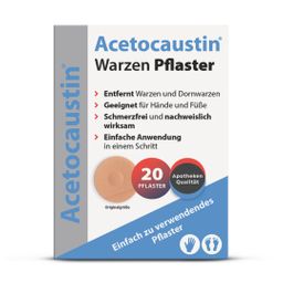 Acetocaustin Warzenpflaster