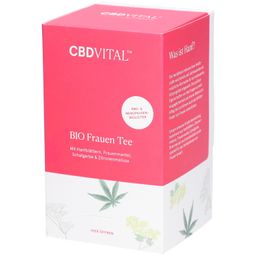 CBD VITAL BIO Frauen Tee - Hanftee