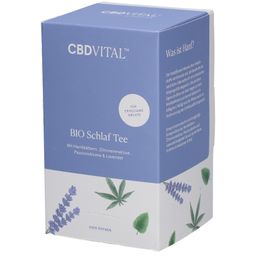 CBD VITAL Bio Schlaf Tee Filterbeutel