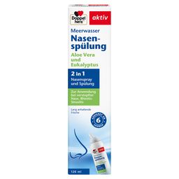 Doppelherz® Meerwasser Nasenspülung Aloe Vera und Eukalyptus