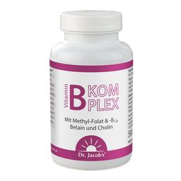 Dr. Jacob’s Vitamin-B-Komplex B6 B12 Methyl-Folat (5-MTHF) Betain Cholin