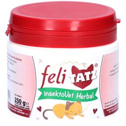 feliTATZ insektoVet Herbal Pulver für Katzen, 250 g