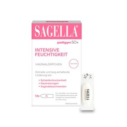 SAGELLA® poligyn 50+ Intensive Feuchtigkeit Vaginalzäpfchen