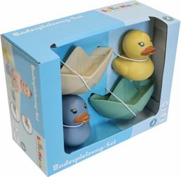VEDES Großhandel GmbH - Ware SpielMaus Baby Ente und Schiffe 4 Stück