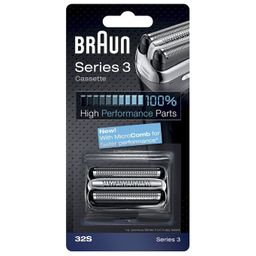 Braun 32S Ersatzscherteil Kombipack (Scherfolie mit integriertem Scherkopf)