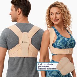 VITALIC Haltungskorrektor Rückenbandage – Haltungstrainer für Männer und Frauen