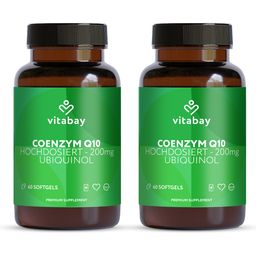 Vitabay Coenzym Q10 Ubiquinol 200 mg Bioaktiv - Hochdosiert