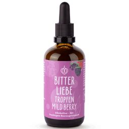 BitterLiebe - Bittertropfen Berry mild - Bitterstoffe Tropfen ohne Alkohol mit Fruchtgeschmack