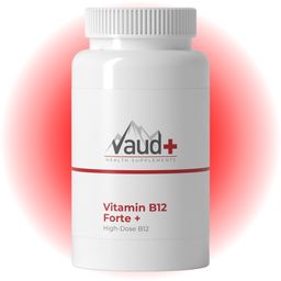 Vaud ® Vitamin B12 Forte | Vitamin B12 hochdosiert | 1000 mcg | Vitamin B12 Komplex