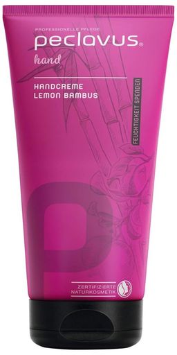 Peclavus Hand Handcreme Lemon Bambus Feuchtigkeit Spenden