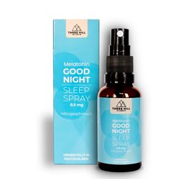 Sanftes 0,5 mg Melatonin Einschlaf-Spray – individuell dosierbar von Three Hill Labs