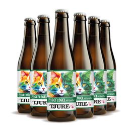 Tjure Katze Geflügel Sixpack