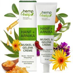 Schmerzsalbe Extra Stark mit CBD, Hanf, Arnika & Beinwell – bei Gelenk- & Muskelschmerzen