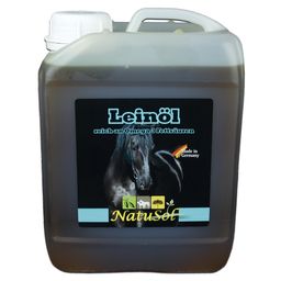 NatuSol Leinöl für Pferde - reich an Omega 3 Fettsäuren -