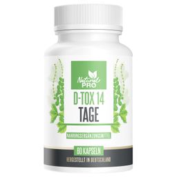 Natural Pro | D-Tox 14 Tage | Nahrungsergänzungsmittel | 28 Kapseln für 14 Tage