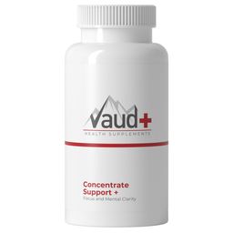 Vaud ® Concentrate Support | L Theanin | Guarana Kapseln für Konzentration & Fokus