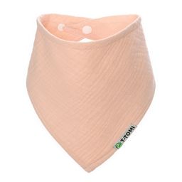 T-TOMI Musselinlätzchen Pink