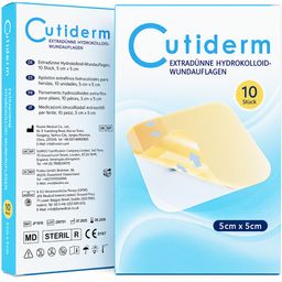 Cutiderm Hydrokolloid Extra Dünn Wundauflage 5cm x 5cm