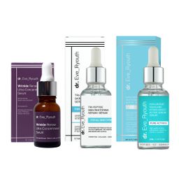Dr. Eve_Ryouth Hyaluronsäure + Peptide + Anti-Falten-Serum-Set