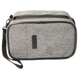 Bookstyle Medikamenten-Tasche - Isolierte Medikamententasche 7 Fächer - Grau
