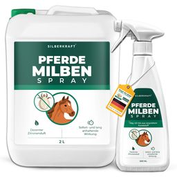 SILBERKRAFT Milbenspray Pferde