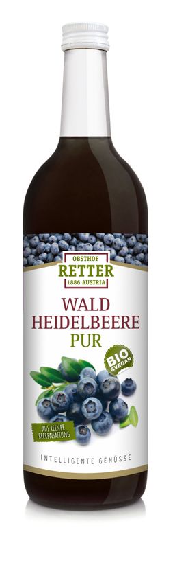 Obsthof Retter - BIO Wildheidelbeere pur