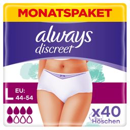 always - Inkontinenz-Höschen "Discreet" Gr.L