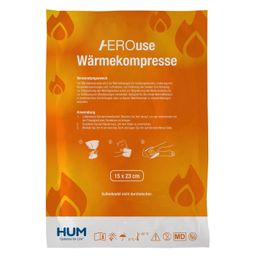 HUM AEROuse Sofort-Wärmekompresse 15 x 23 cm