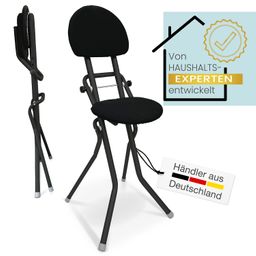 ELONEO Stehhilfe und Sitzhilfe höhenverstellbar, rutschfest & platzsparend
