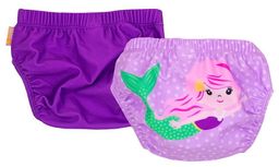 Zoocchini Badewindel 2er-Set Mia die Meerjungfrau Gr. L