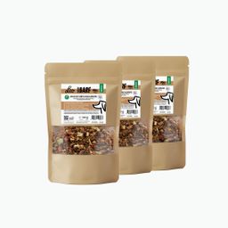 Leo Barf Trockenbarf Probierpaket Wild mit Obst und Gemüse