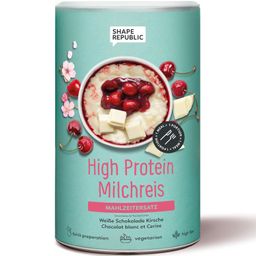 High Protein Milchreis | Weiße Schokolade & Kirsche | Shape Republic