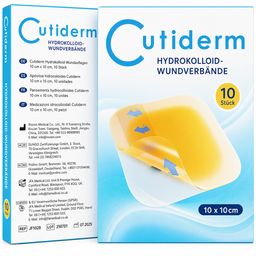 Cutiderm Hydrokolloid Wundauflagen steril 10cm x 10cm
