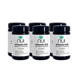 NUI Vitamin D3&K2 5.000IE mit Magnesium