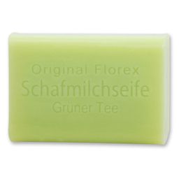 Florex - Schafmilchseife eckig Grüner Tee