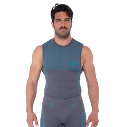 OG1 Seamless Tank Top in Grey/Blue