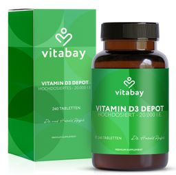 Vitabay Vitamin D3 Depot 20.000 I.E.