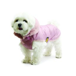 Fashion Dog Hunde-Steppmantel für Malteser - Rosa - 43 cm