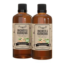 Auwald - Ingwer & Kurkuma Tinktur (Extrakt, Tropfen, Auszug)
