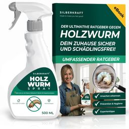 SILBERKRAFT Holzwurm Spray inkl. E-Book